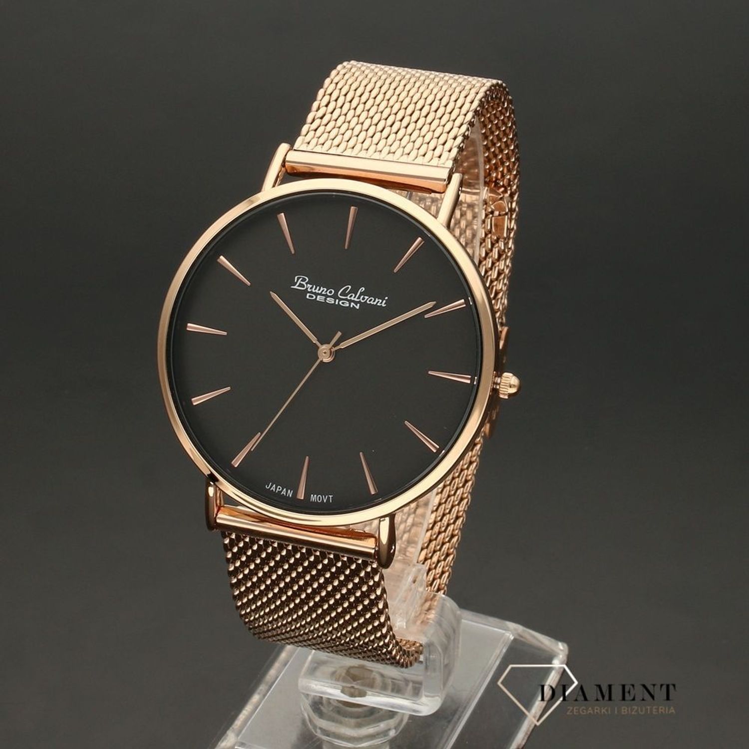 Zegarek męski Bruno Calvani BC90810 różowe złoto z czarną tarczą (1).jpg